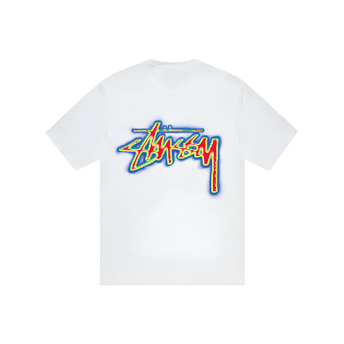 Stüssy Thermal Stock Tee White Back