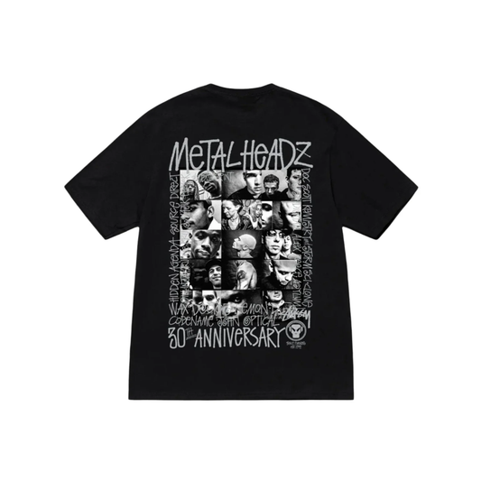 Stüssy x Goldie Metalheadz 30 Tee Black Back