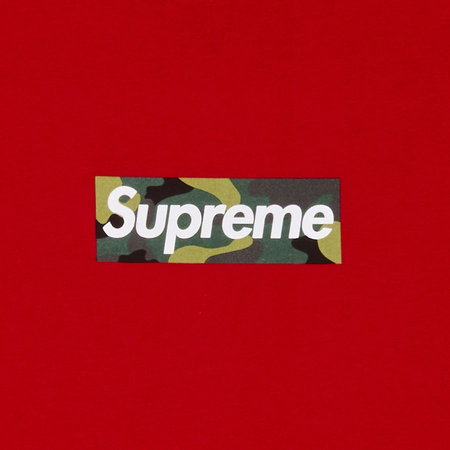 Supreme Box Logo Tee Red Front Logo