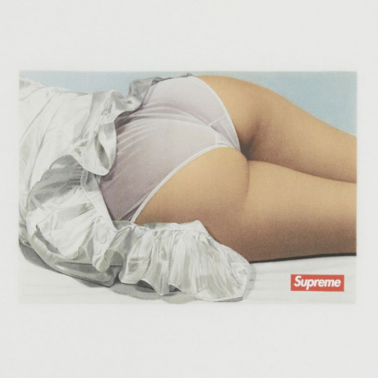 Supreme Maude Tee White Front Logo