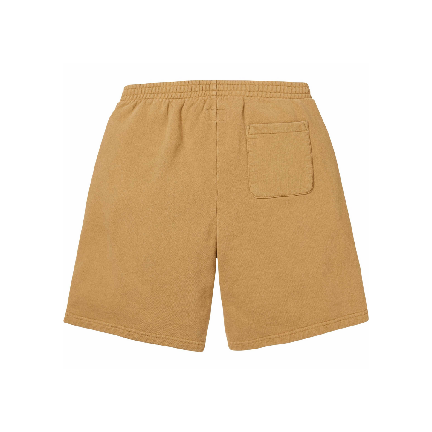 Supreme Overdyed Small Box Sweatshort Sand Back