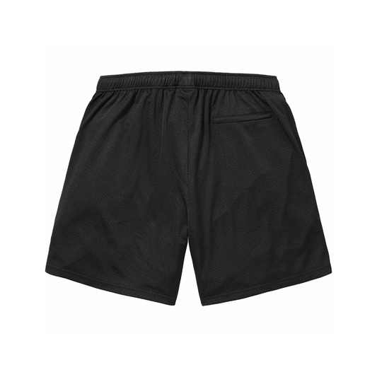 Supreme Small Box Baggy Mesh Short Black Back