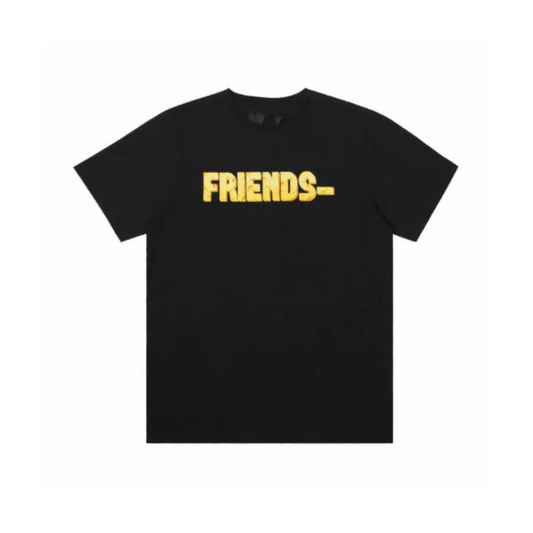VLONE Friends Tee Black Cheese Front