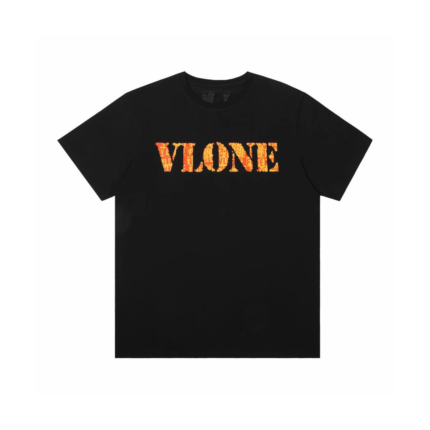 VLONE Phantom Tee Black Orange Front