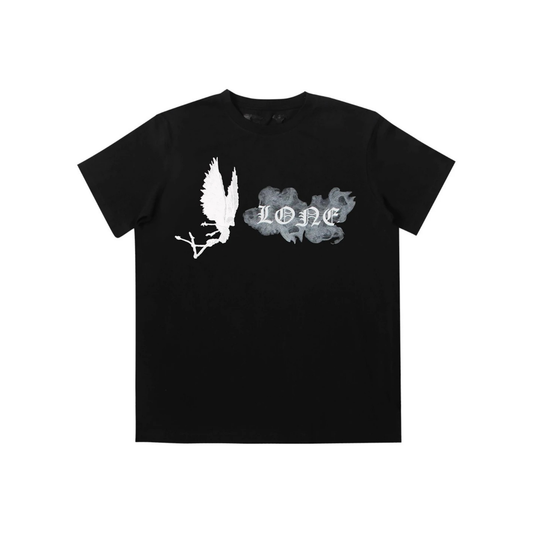 VLONE Smoke Demon Angel Tee Black Front