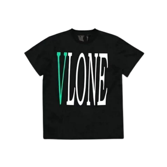 VLONE Staple Tee Black Green Front