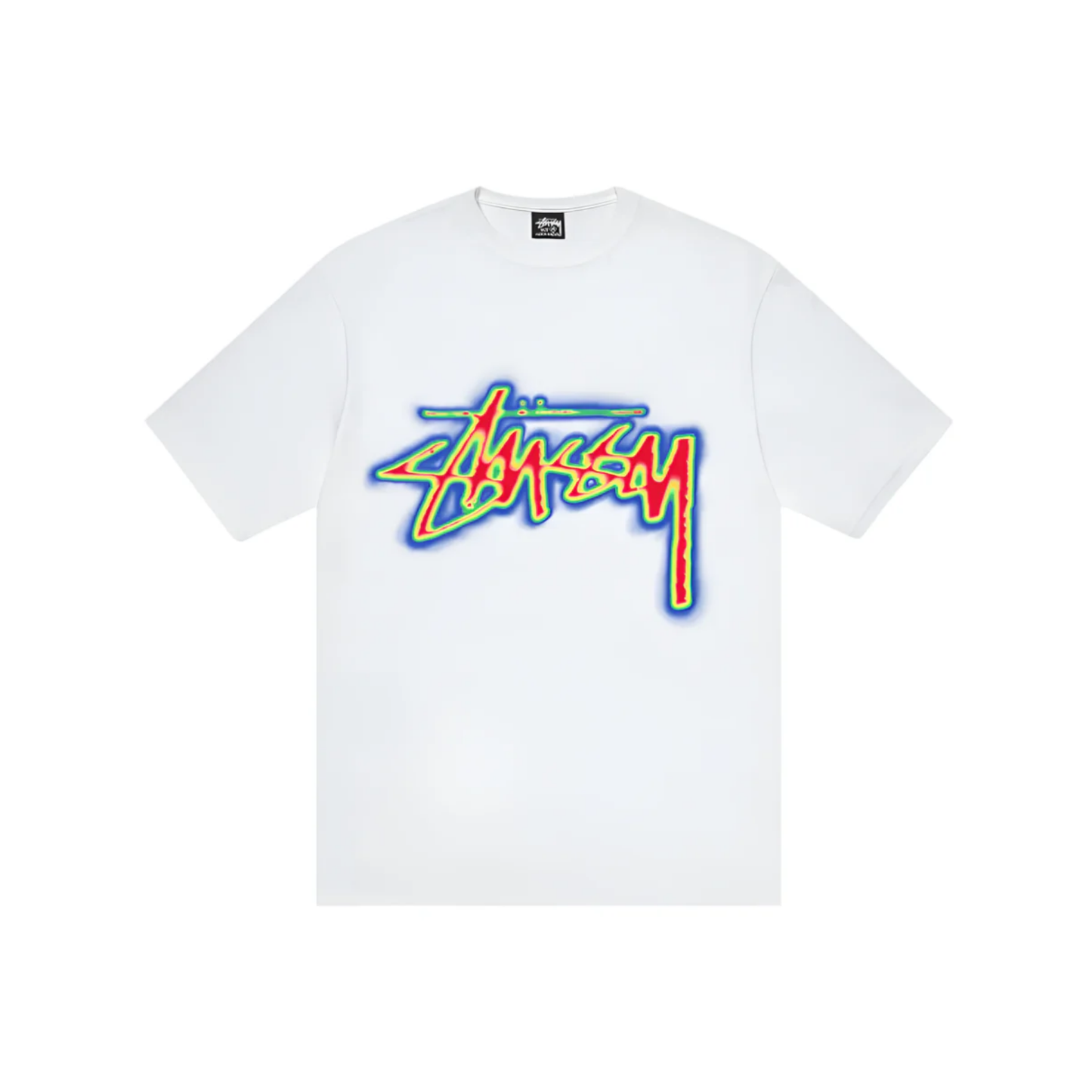 Stüssy Thermal Stock Tee White
