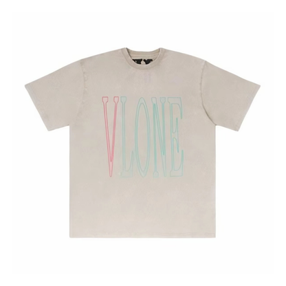 VLONE Map Tee Beige