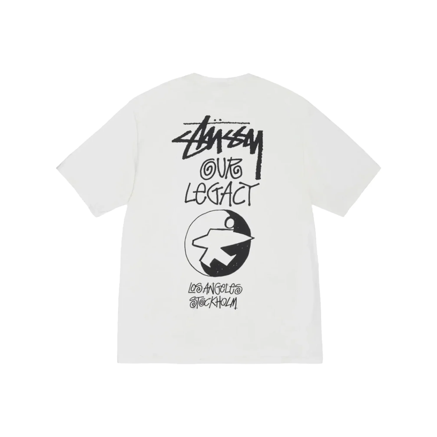 Stüssy x Our Legacy Surfman Tee White