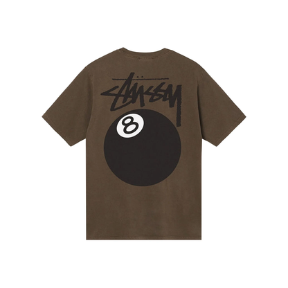 Stüssy 8 Ball Pigment Dyed Tee Coffee
