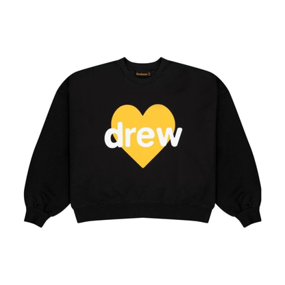 Drew House Infinite Love Boxy Crewneck Black
