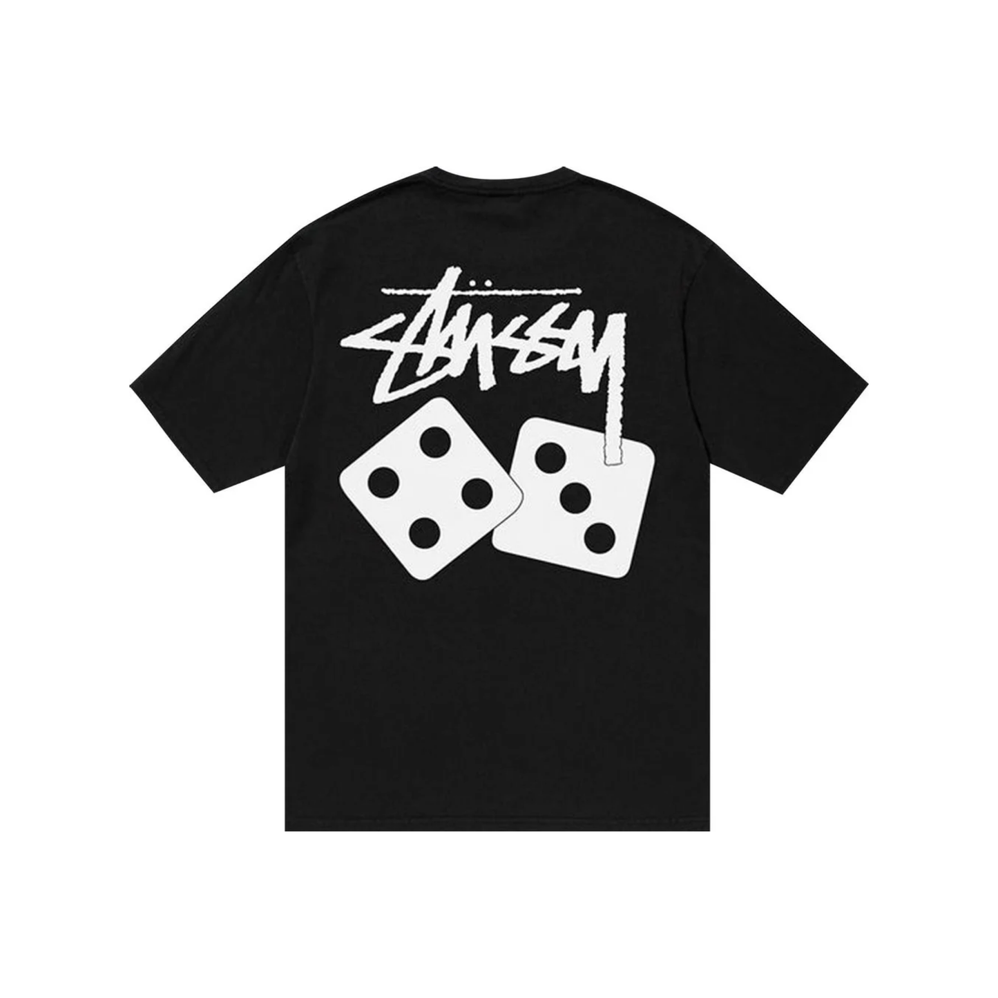 Stüssy Dice Pigment Dyed Tee Black