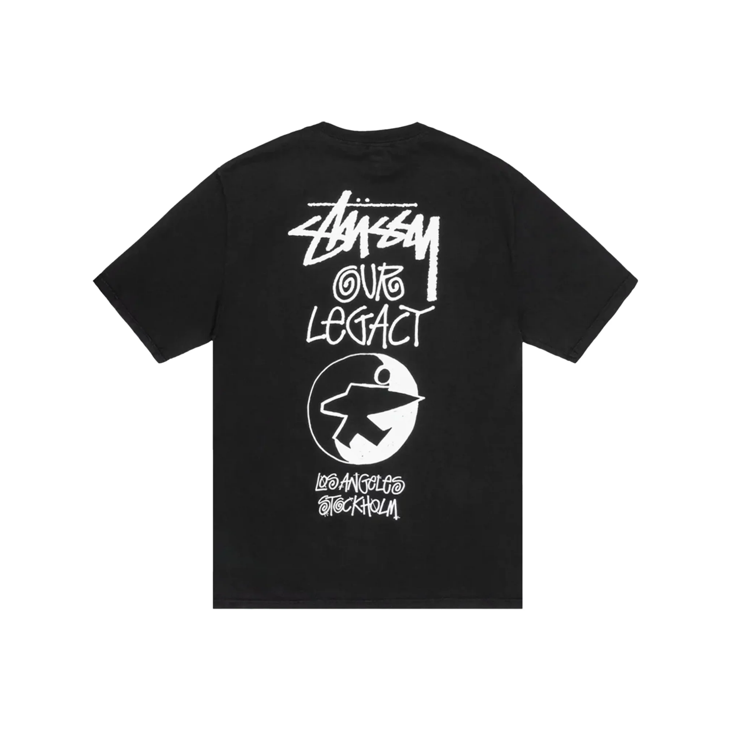 Stüssy x Our Legacy Surfman Tee Black