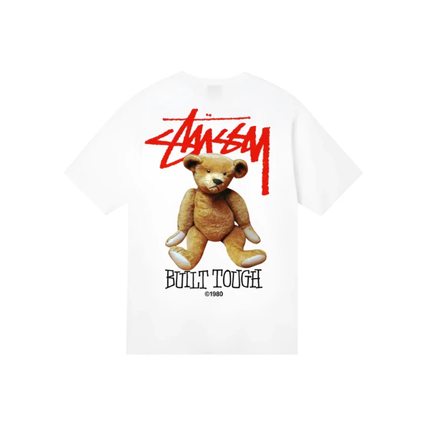 Stüssy Built Tough Tee White