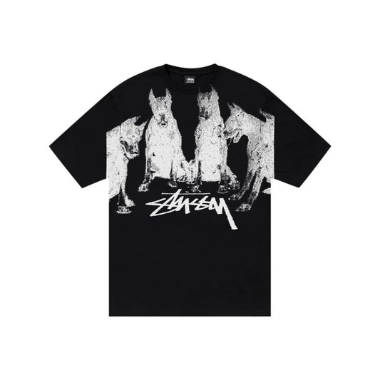 Stüssy Dobermans Tee Black