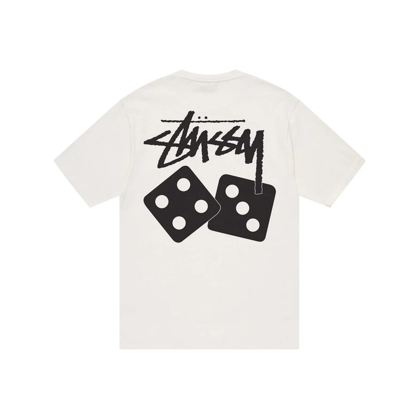 Stüssy Dice Pigment Dyed Tee Natural