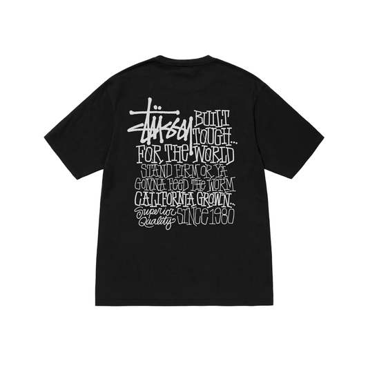 Stüssy California Grown Pigment Dyed Tee Black