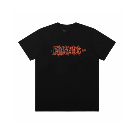 VLONE Quantum Entanglement Friends Tee Black