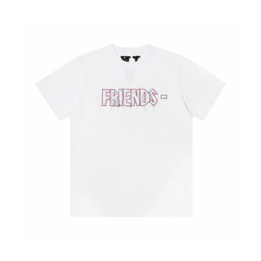 VLONE Quantum Entanglement Friends Tee White