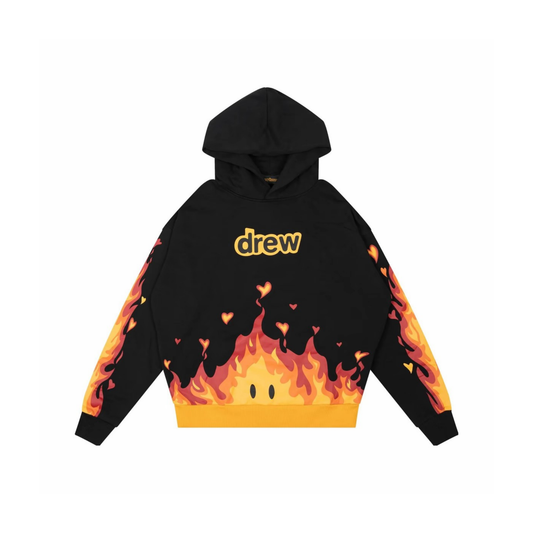 Drew House Secret Fire Hoodie Black
