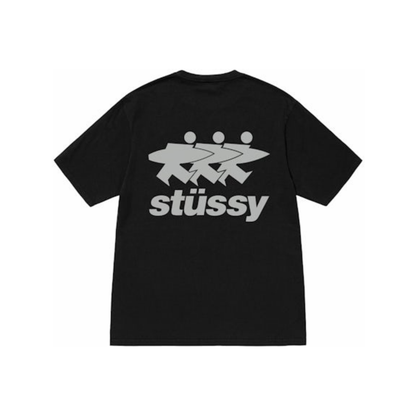 Stüssy Surfwalk Pigment Dyed Tee Black