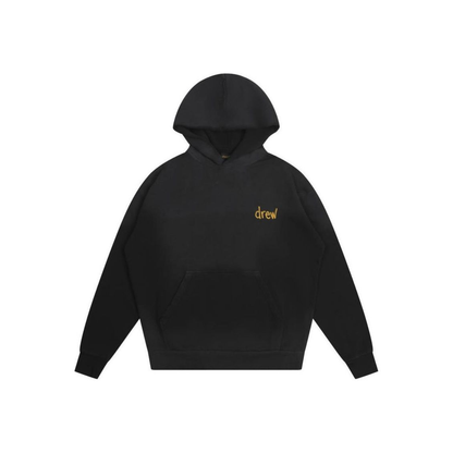 Drew House Scribble Boxy Hoodie Faded Black