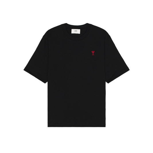 AMI PARIS Ami De Coeur Boxy Fit Tee Black