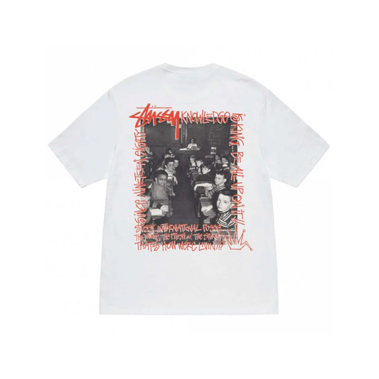 Stüssy Classroom Tee White