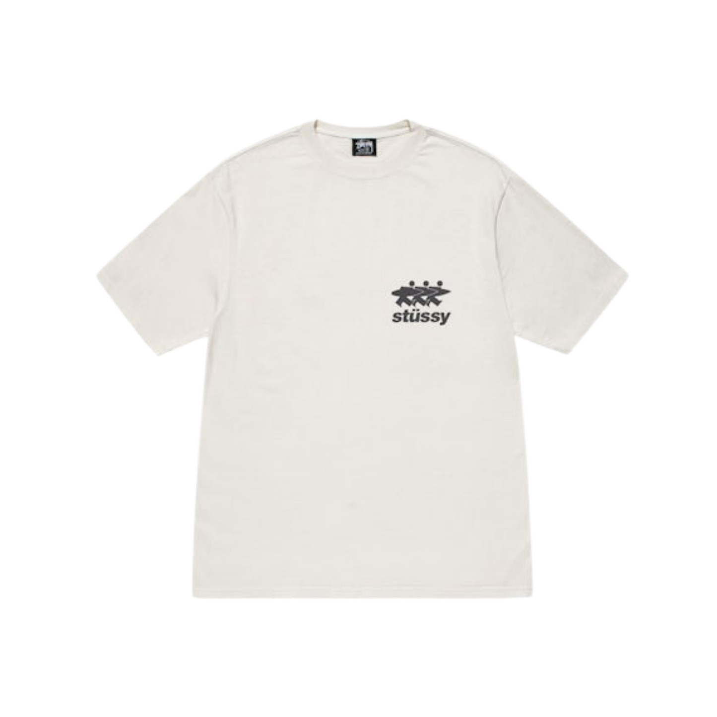 Stüssy Surfwalk Pigment Dyed Tee White