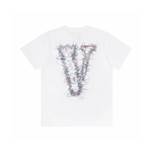VLONE Quantum Entanglement Friends Tee White