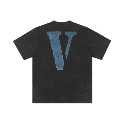 VLONE Friends Washed Denim Tee Black