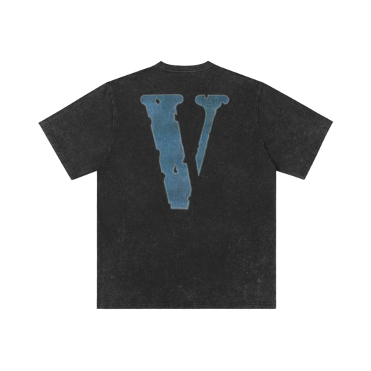 VLONE Friends Washed Denim Tee Black