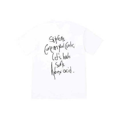 Supreme x Aphex Twin Windowlicker Tee White SS25