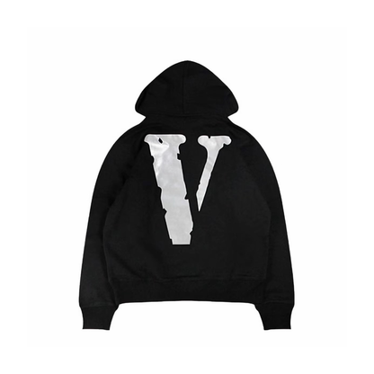 VLONE Staple 3M Reflective Hoodie Black