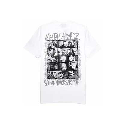 Stüssy x Goldie Metalheadz 30 Tee White