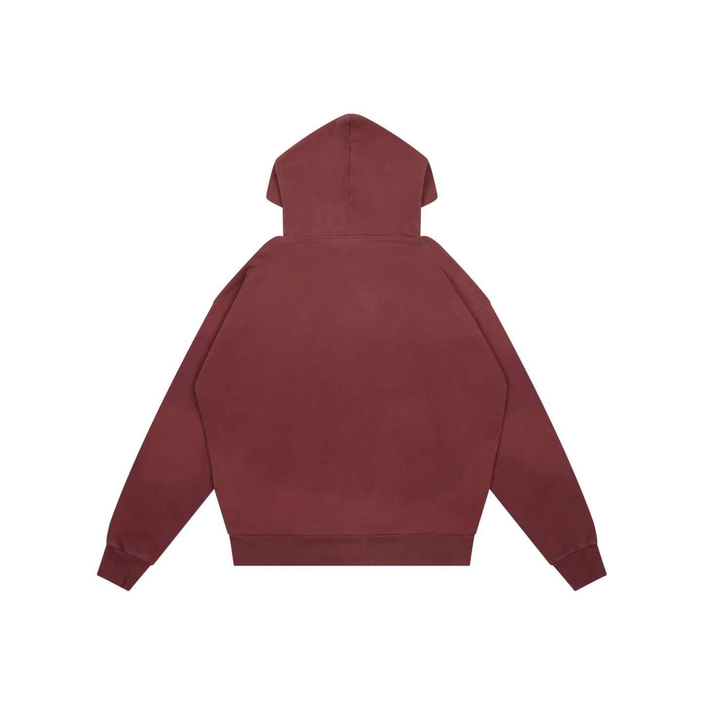Drew House Scribble Boxy Hoodie Faded Maroon