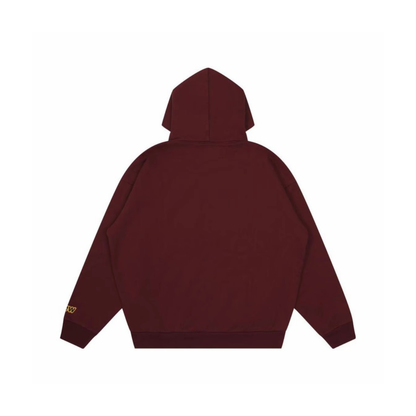 Drew House Mascot Oversized Hoodie Burgundy