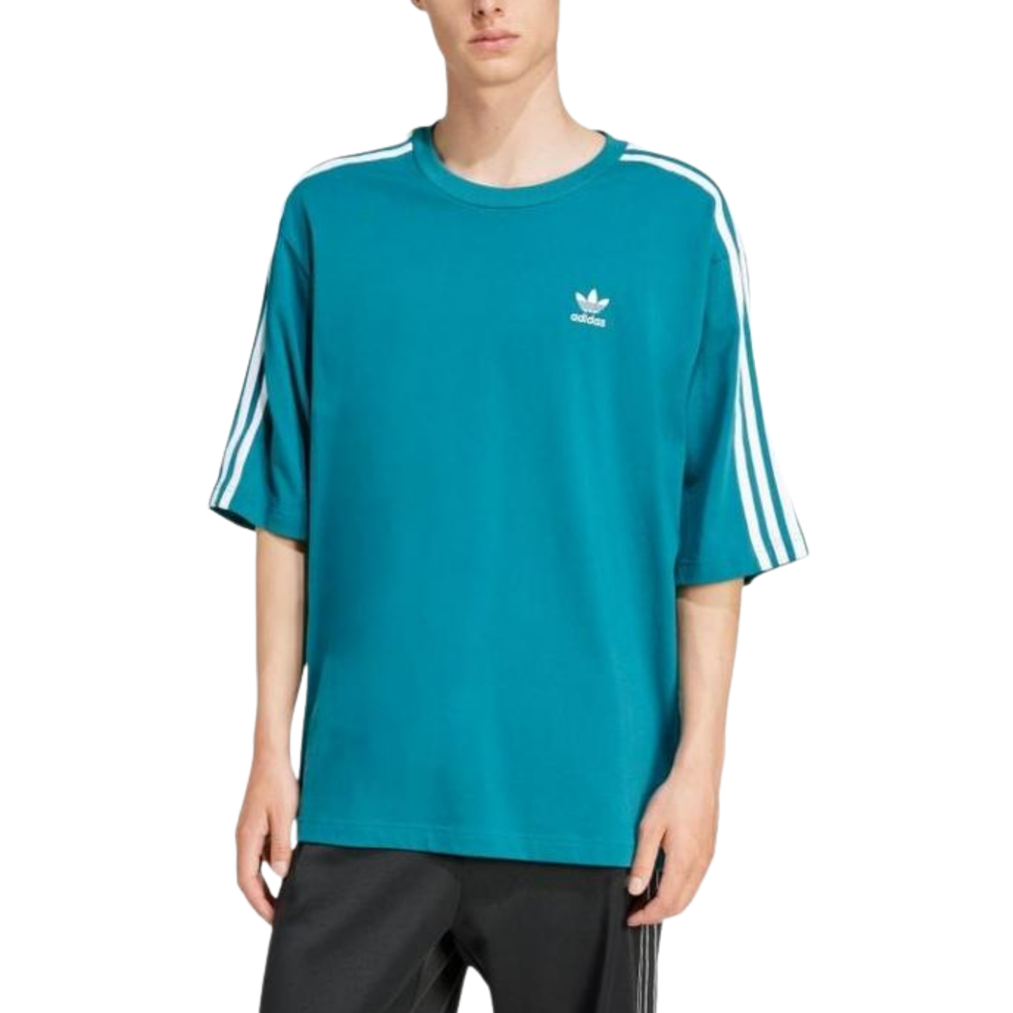 Adidas Adicolor Oversized Tee Blue JC7733