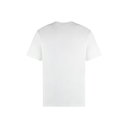 Gucci Cotton Jersey Gucci Print T-Shirt White