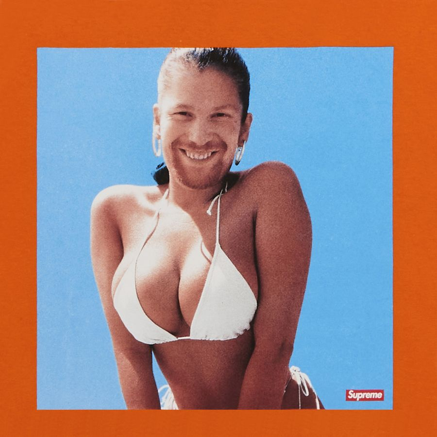 Supreme x Aphex Twin Windowlicker Tee Orange SS25