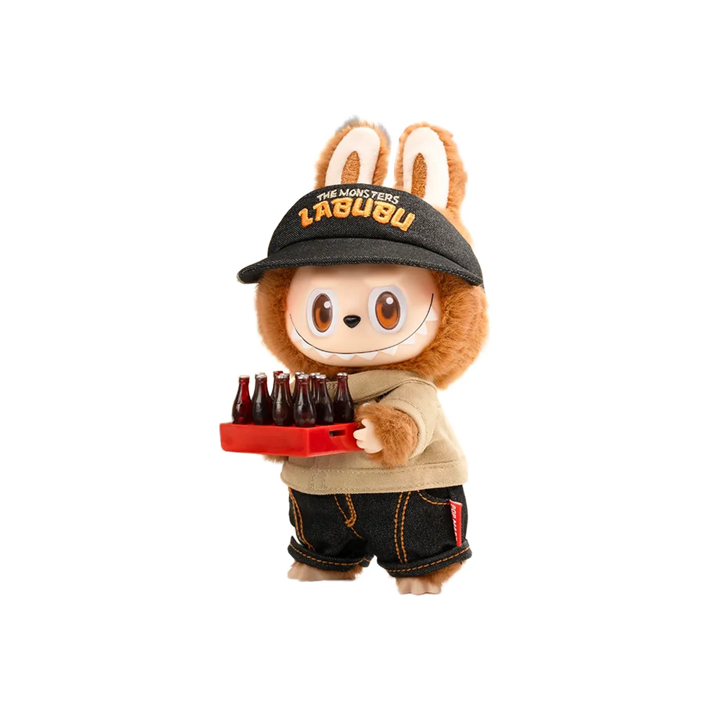 POP MART LABUBU THE MONSTERS Wacky Mart Series Vinyl Plush Doll Pendant Keychain