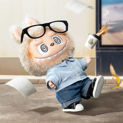 POP MART LABUBU THE MONSTERS FLIP WITH ME - Vinyl Plush Doll