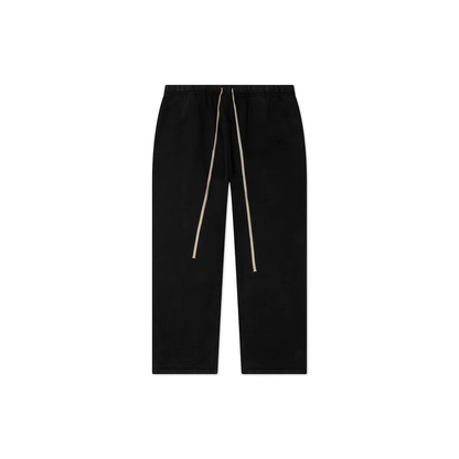 Fear of God Essentials Heavy Fleece Relaxed Sweatpants Black FW24