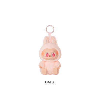 POP MART LABUBU THE MONSTERS - Have A Seat Vinyl Plush Doll Pendant Keychain (Version 2)