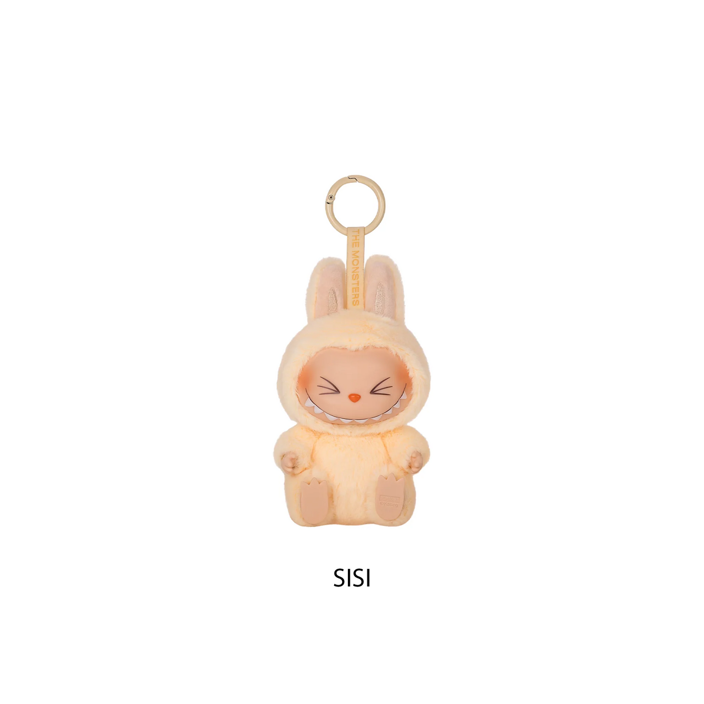 POP MART LABUBU THE MONSTERS - Have A Seat Vinyl Plush Doll Pendant Keychain (Version 2)