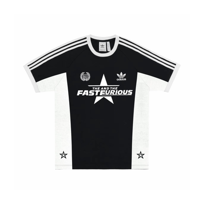 Adidas Adicolor Classics 3-Stripes Tee Black Star Patchwork KB2459 Front