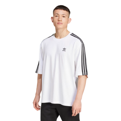 Adidas Adicolor Oversized Tee White IZ2474 Model Front