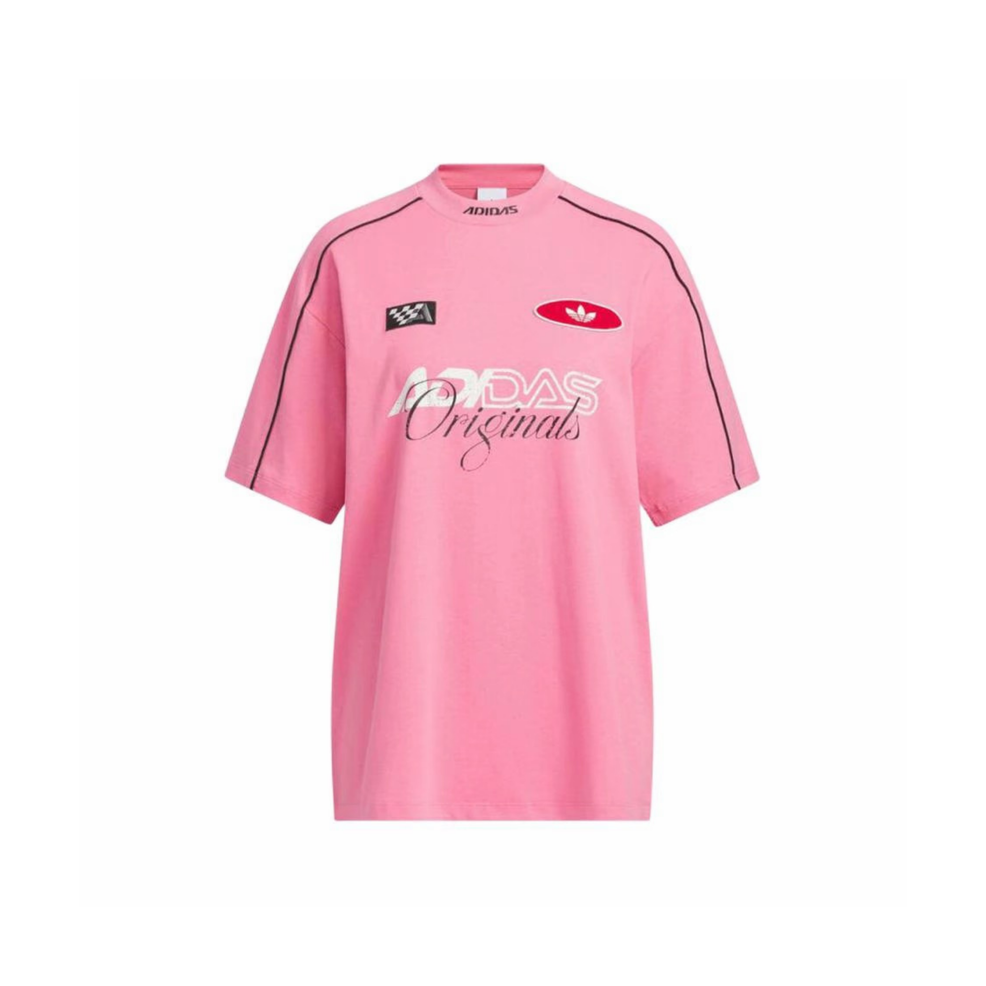 Adidas Moto GFX Tee Pink KG6679 Front