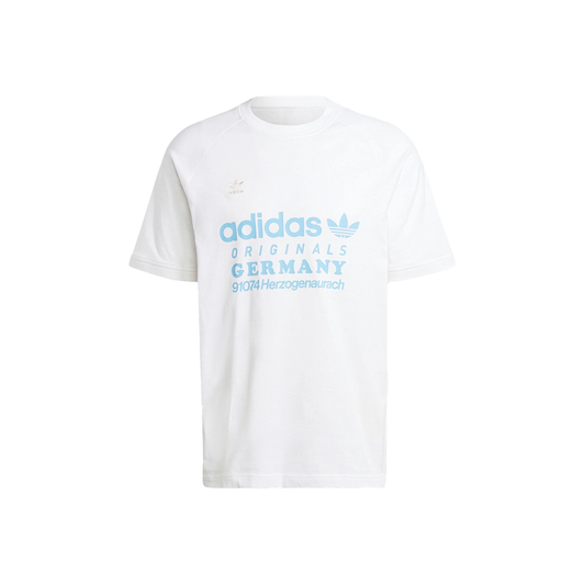 Adidas Retro Graphic Tee White IR9634 Front