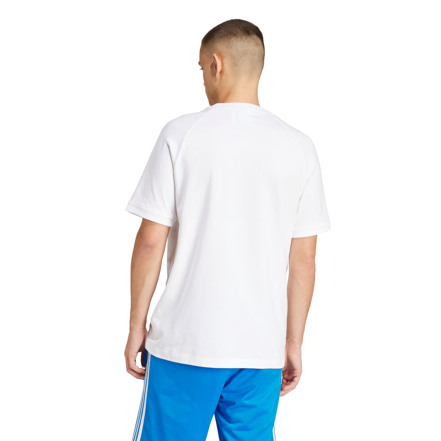 Adidas Retro Graphic Tee White IR9634 Model Back